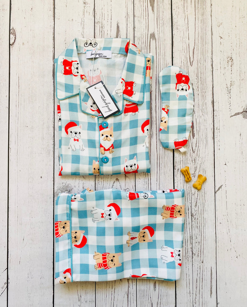 Load image into Gallery viewer, Fuzzy Feet Nightwear Set