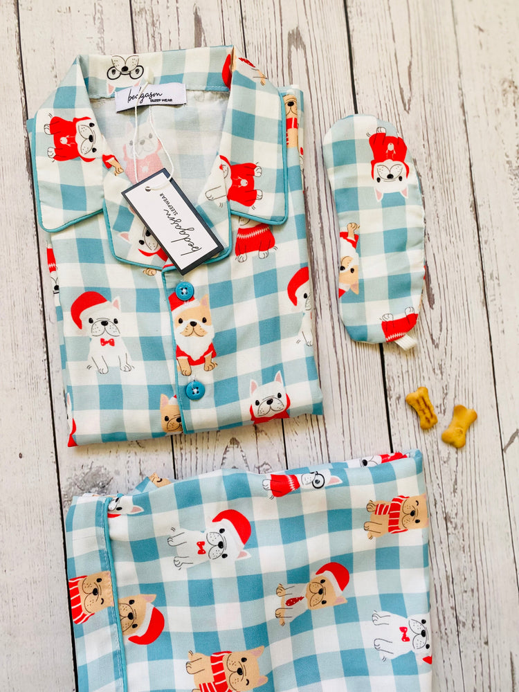 Load image into Gallery viewer, Fuzzy Feet Men Nightwear Set