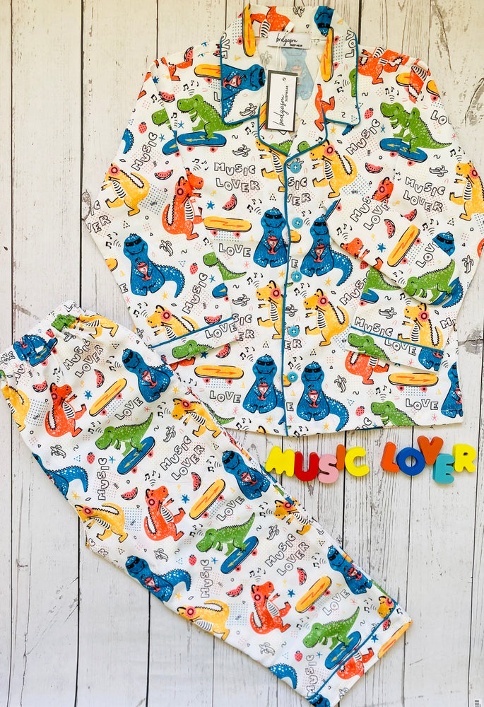 Load image into Gallery viewer, Music Lover Kids Nightwear Set