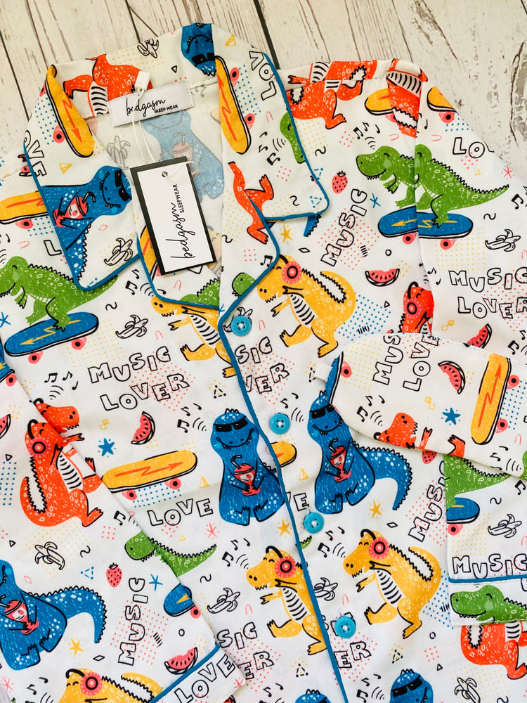 Load image into Gallery viewer, Music Lover Kids Nightwear Set