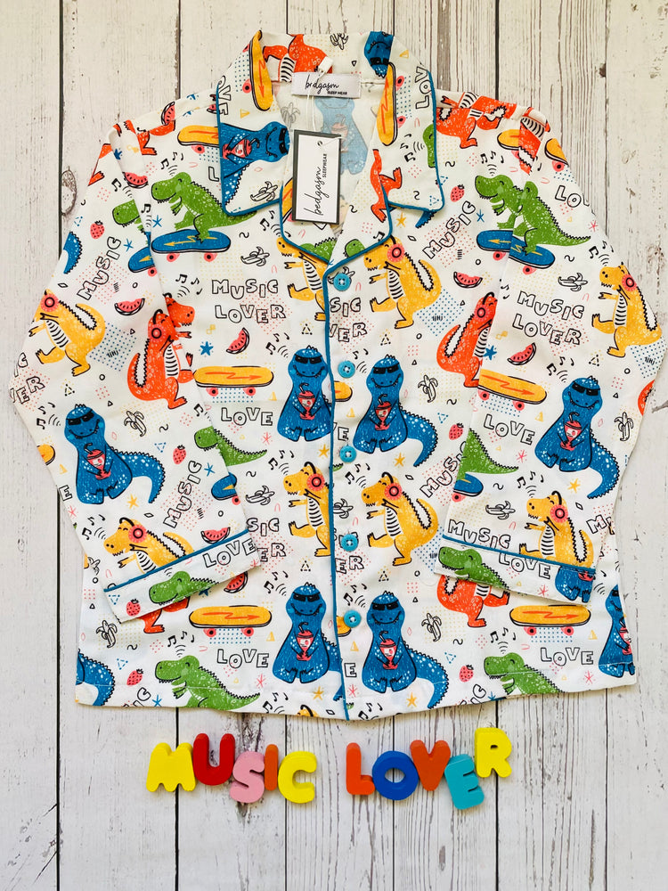 Load image into Gallery viewer, Music Lover Kids Nightwear Set