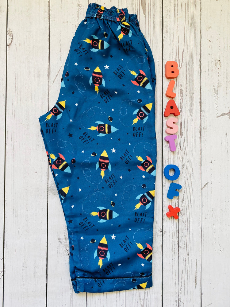 Load image into Gallery viewer, Blast Off Kids Nightwear Set