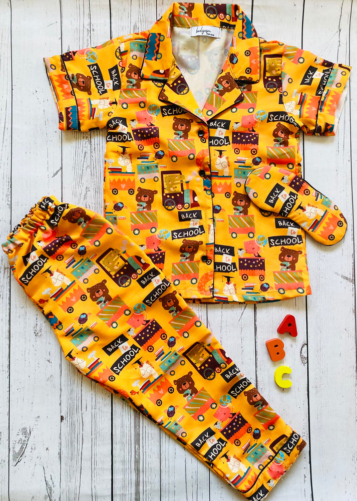 Load image into Gallery viewer, School Time Kids Nightwear Set