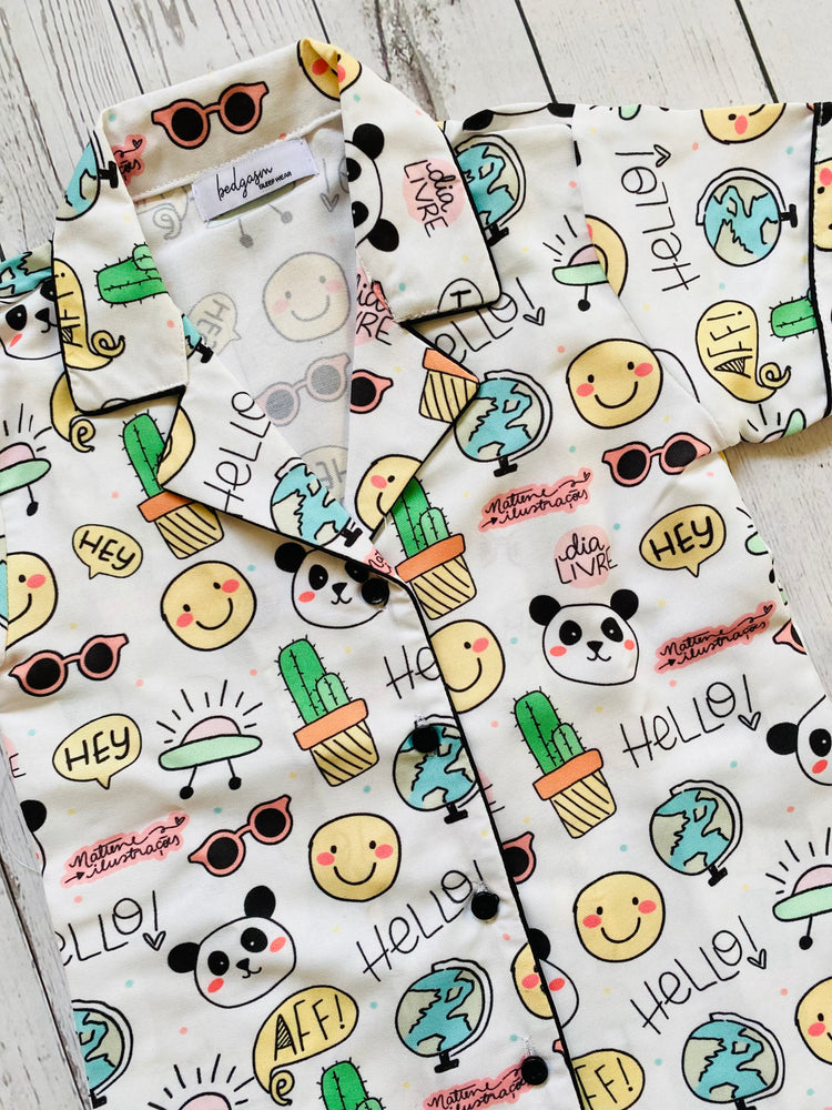 Load image into Gallery viewer, Around the World Nightwear Set