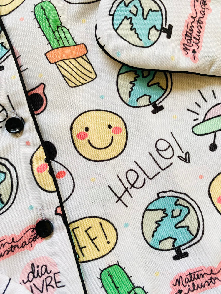 Load image into Gallery viewer, Around the World Nightwear Set