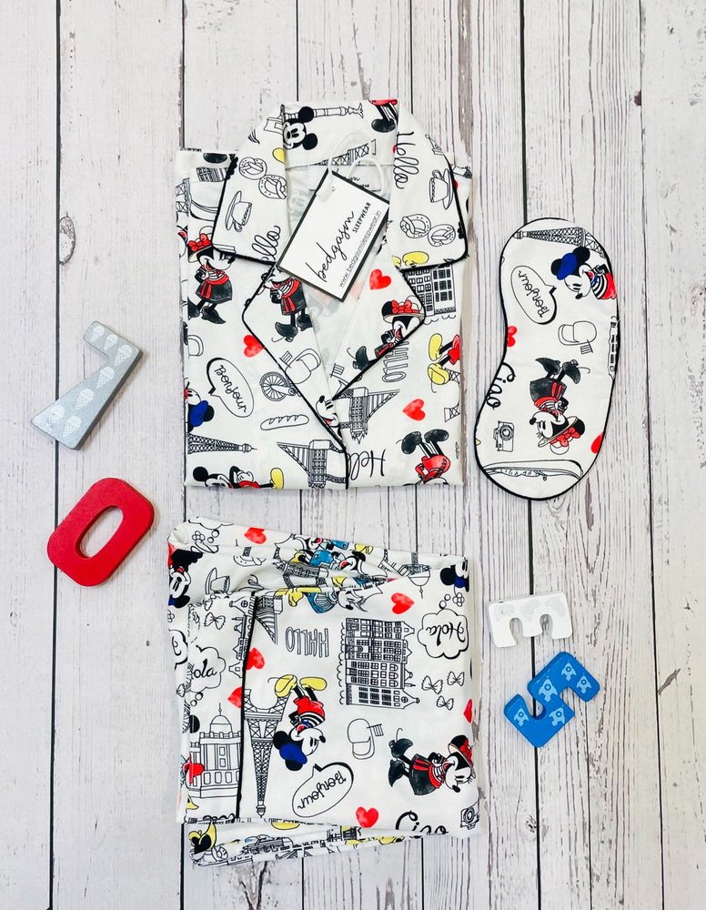 Load image into Gallery viewer, Bonjour! Kids Nightwear Set