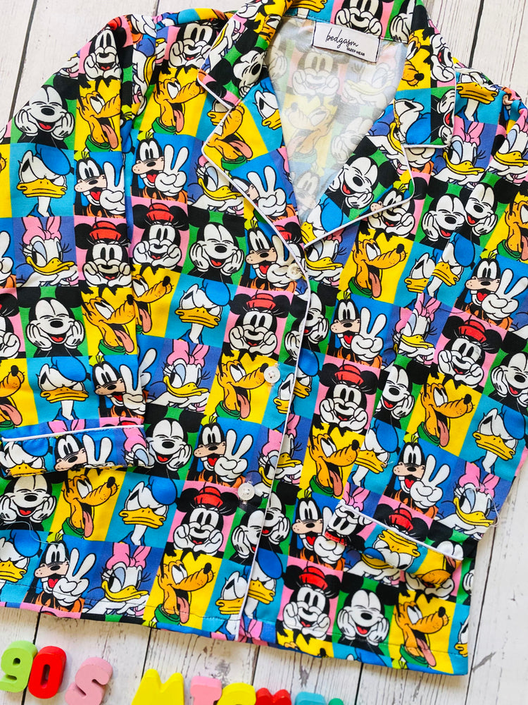 Load image into Gallery viewer, Mickey’s Fam Kids Nightwear Set