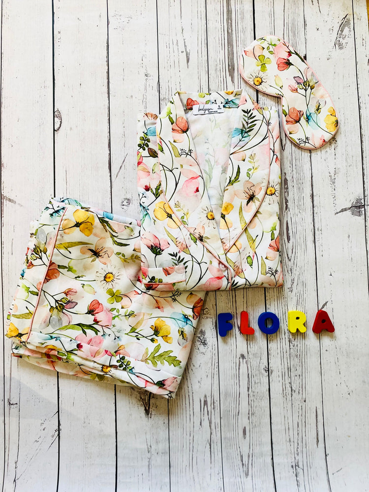 Load image into Gallery viewer, Flowery Madness - Pajama Set Nightwear Set