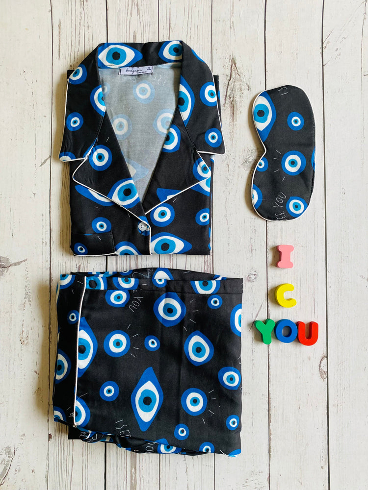 Load image into Gallery viewer, Evil Eye Nightwear Set