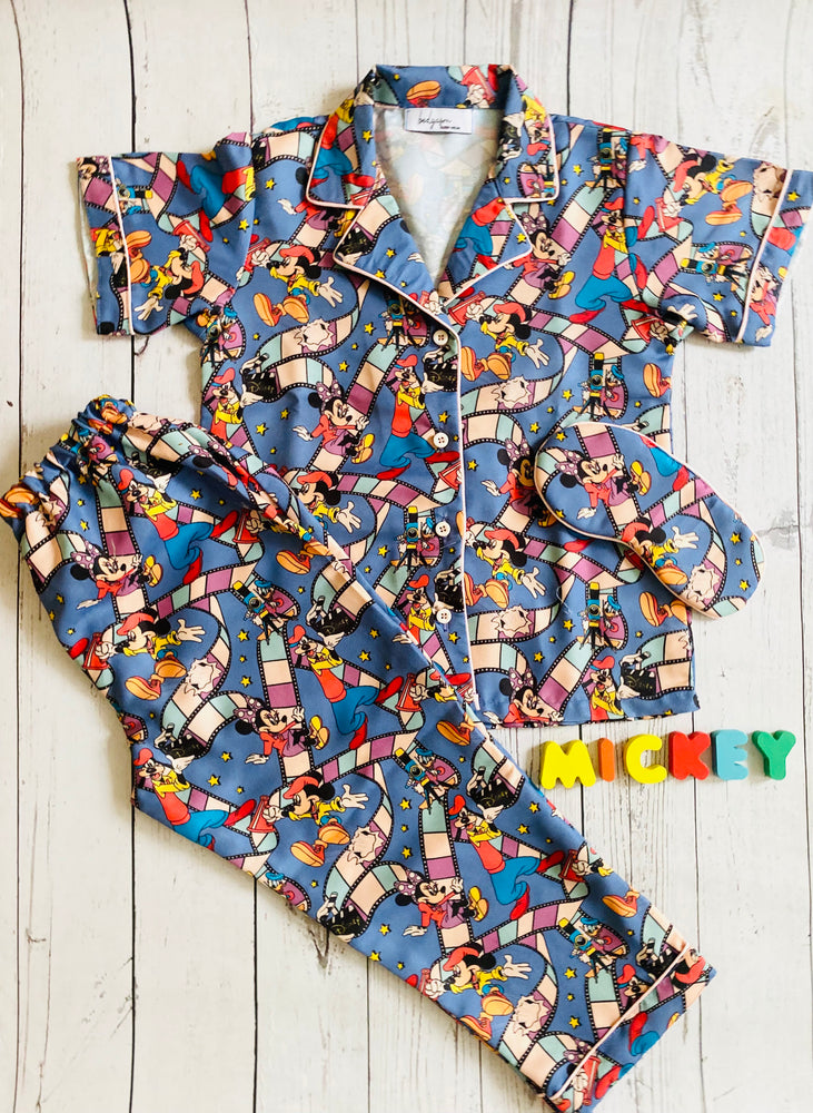 Load image into Gallery viewer, Mickey’s Trailer Kids Nightwear Set