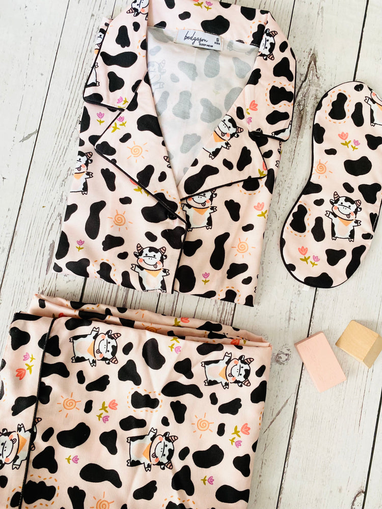 Load image into Gallery viewer, Mooo! Kids Nightwear Set