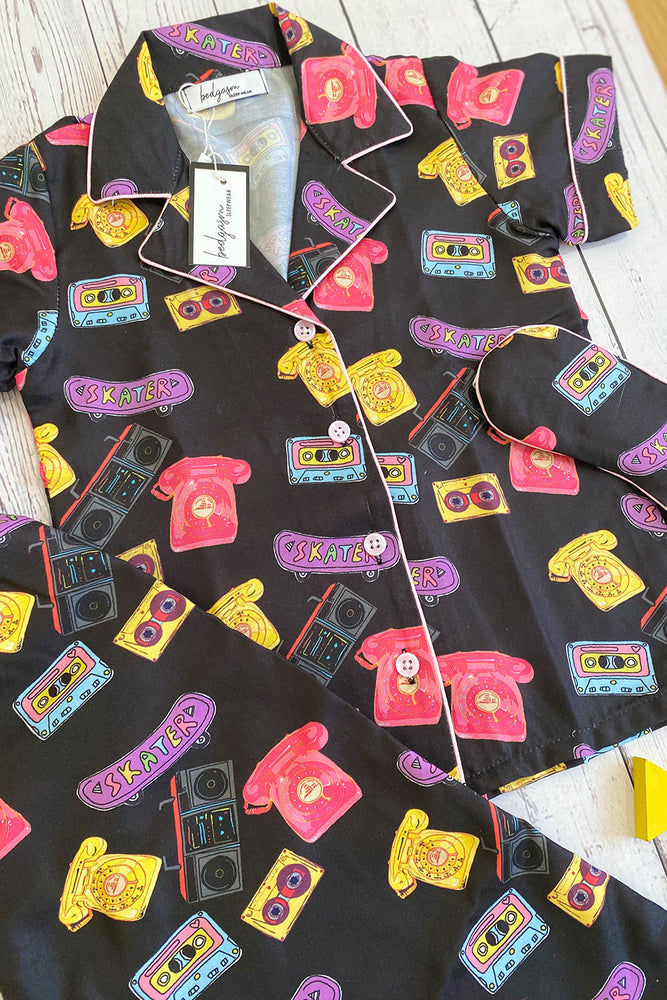 Load image into Gallery viewer, Skate Board Kids Nightwear Set