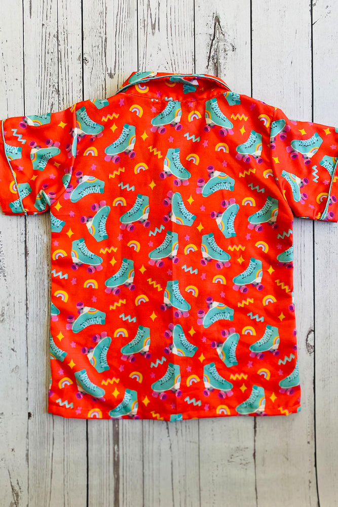 Load image into Gallery viewer, Roller Skater Kids Nightwear Set