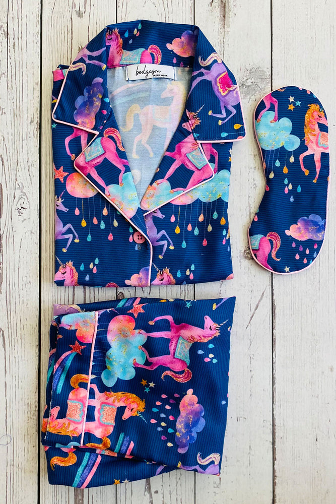 Load image into Gallery viewer, I believe in Unicorns Kids Nightwear Set