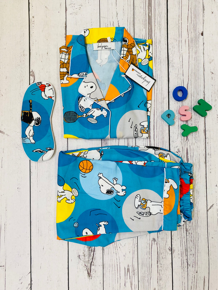 Load image into Gallery viewer, Snoopy’s Day Out Kids Nightwear Set