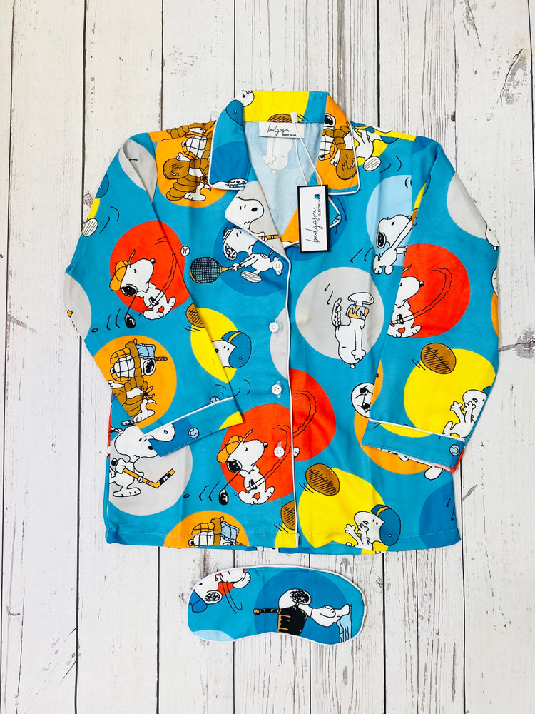 Load image into Gallery viewer, Snoopy’s Day Out Kids Nightwear Set