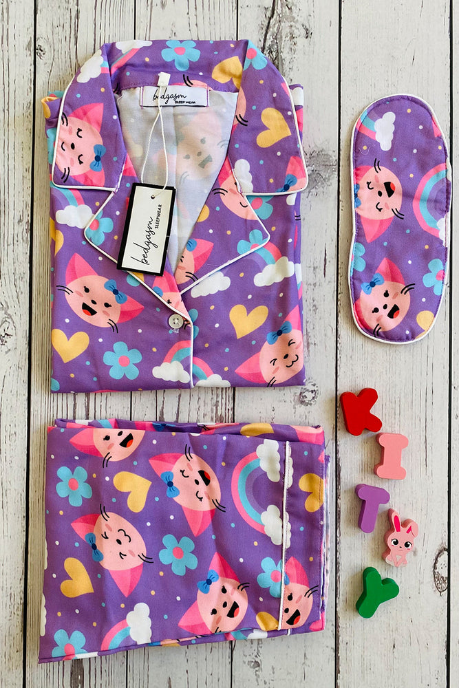 Load image into Gallery viewer, Kitty World Nightwear Set