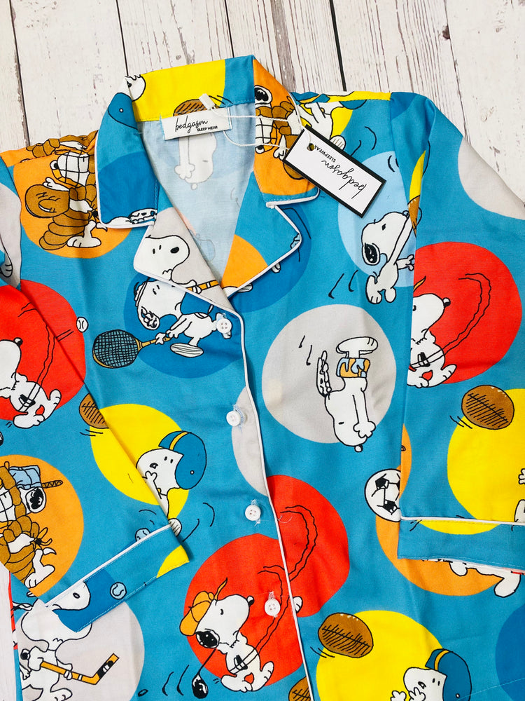 Load image into Gallery viewer, Snoopy’s Day Out Kids Nightwear Set