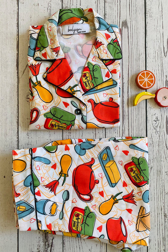 Load image into Gallery viewer, Tea and Saucer Nightwear Set