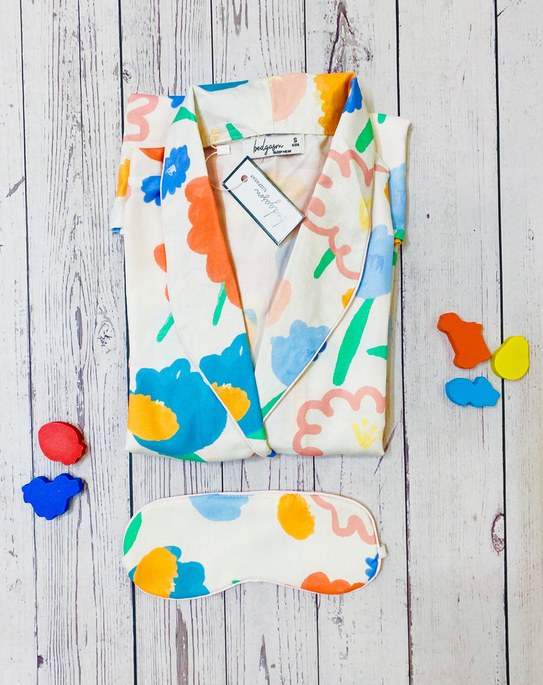 Load image into Gallery viewer, Life is a Flower Nightwear Set