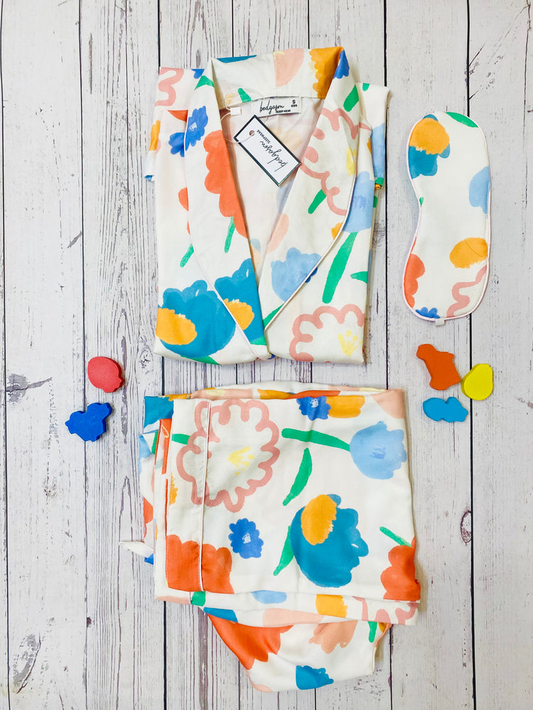 Load image into Gallery viewer, Life is a Flower Nightwear Set