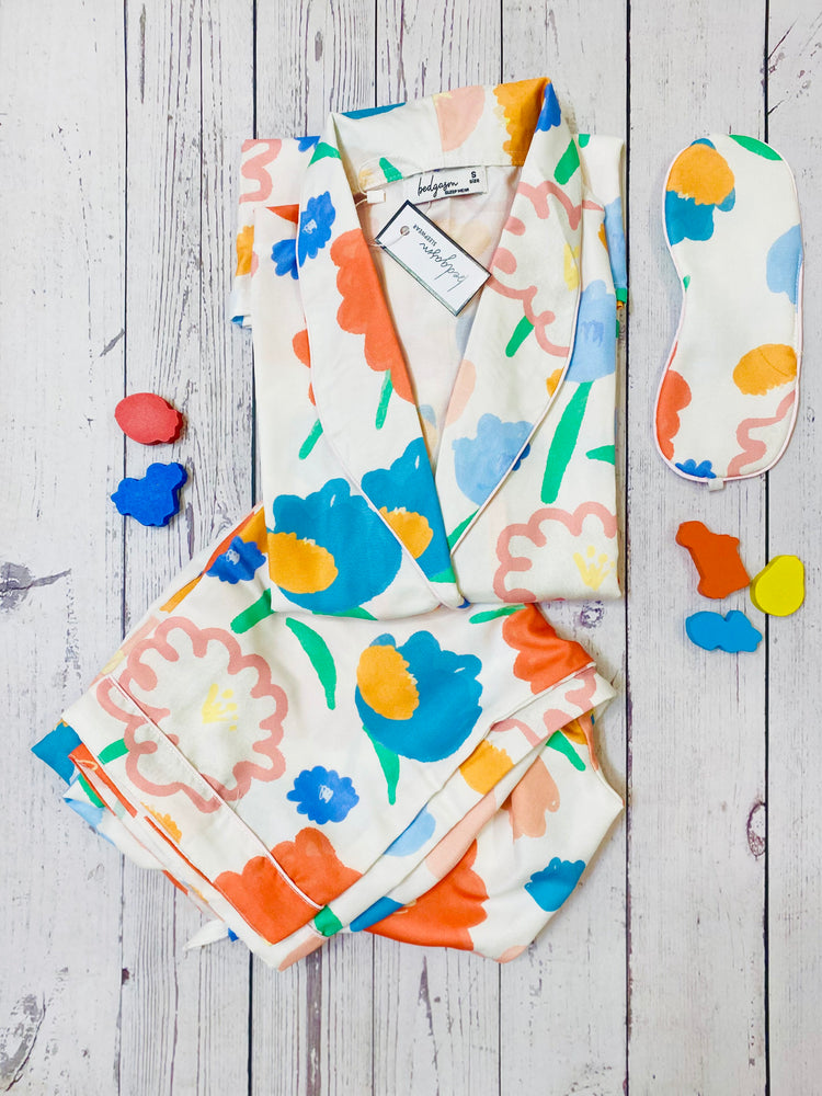 Load image into Gallery viewer, Life is a Flower Nightwear Set