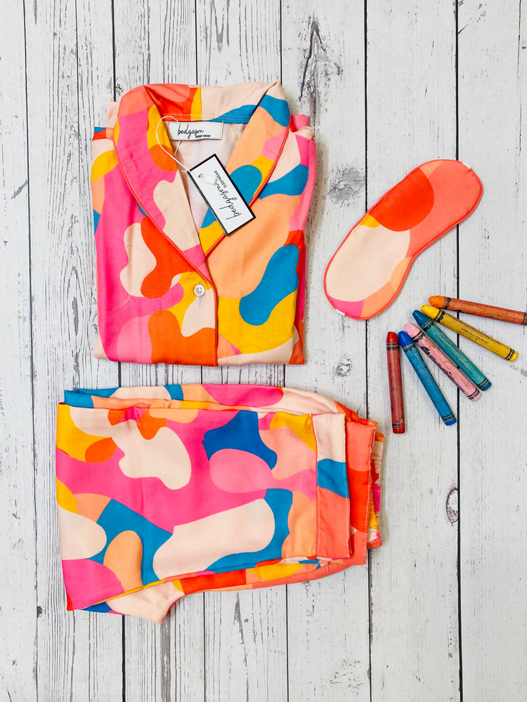 Load image into Gallery viewer, Art Kids Nightwear Set