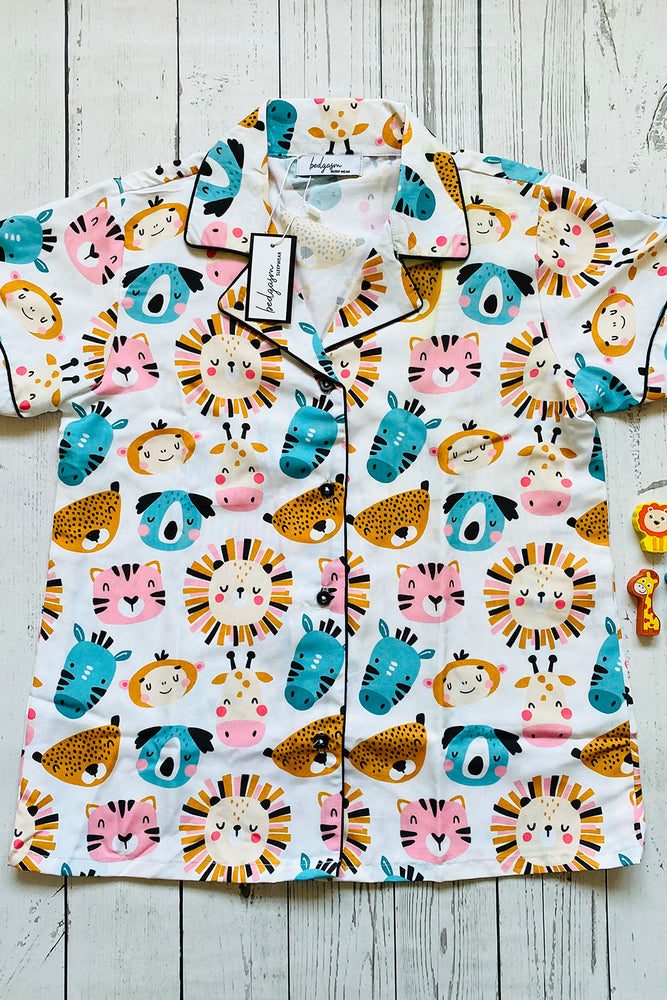 Load image into Gallery viewer, Wildlife Nightwear Set