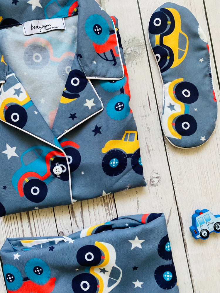 Load image into Gallery viewer, Monster Truck Men Nightwear Set