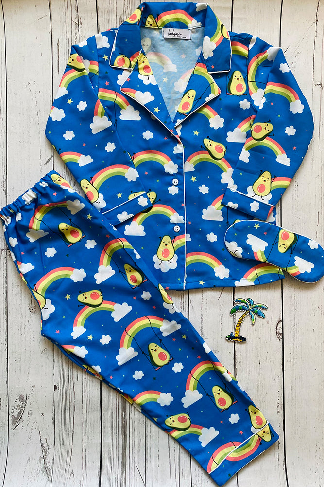 Load image into Gallery viewer, Lets Avocuddle Kids Nightwear Set