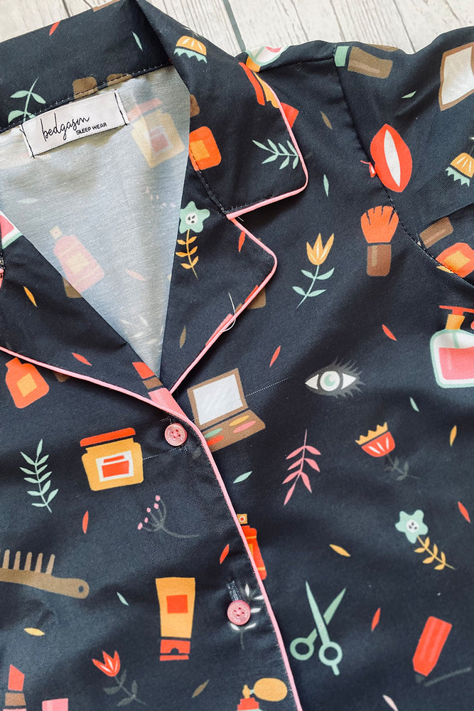 Load image into Gallery viewer, Blush and Mascara Kids Nightwear Set