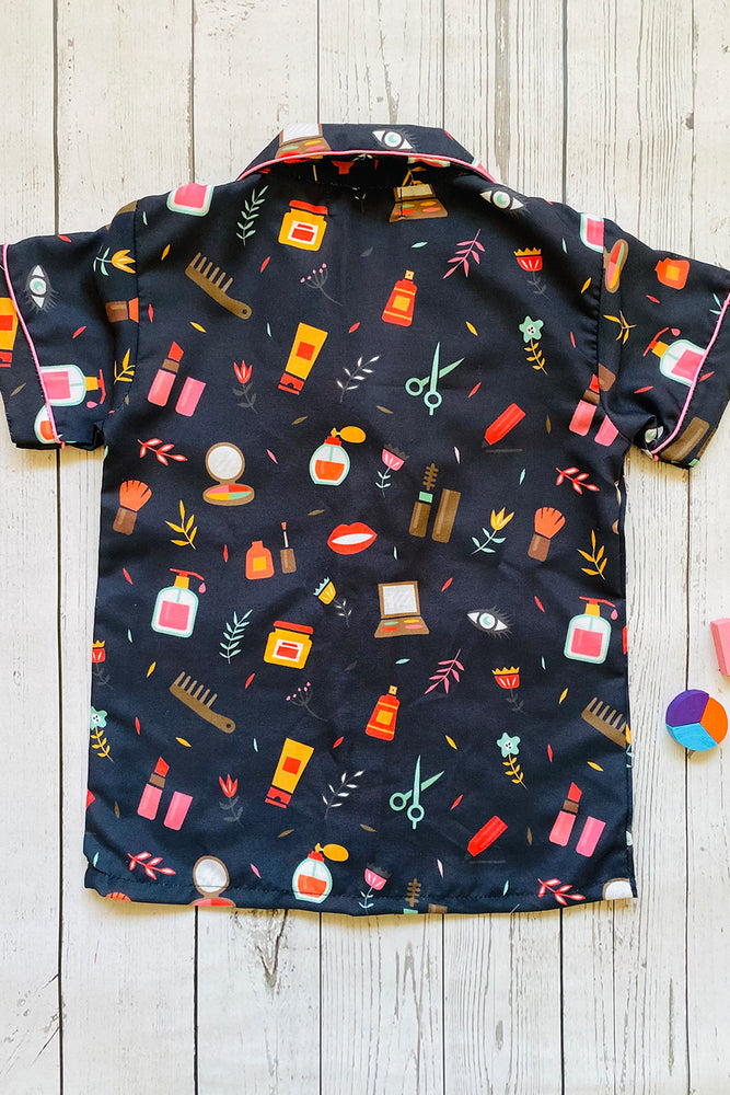 Load image into Gallery viewer, Blush and Mascara Kids Nightwear Set