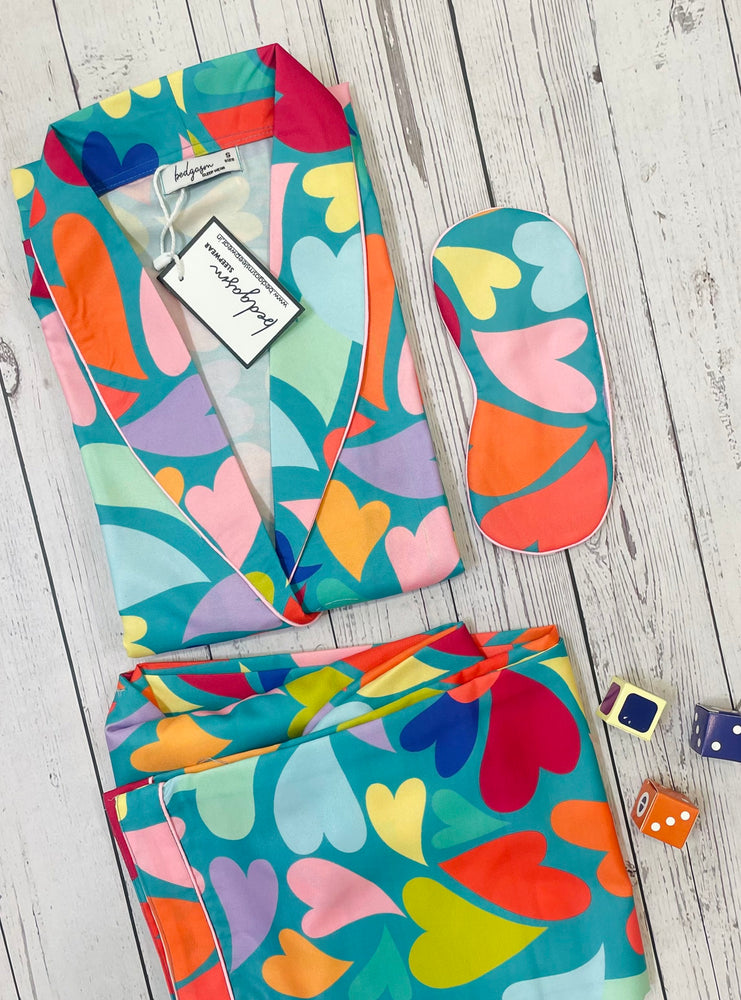 Load image into Gallery viewer, All Hearts Nightwear Set