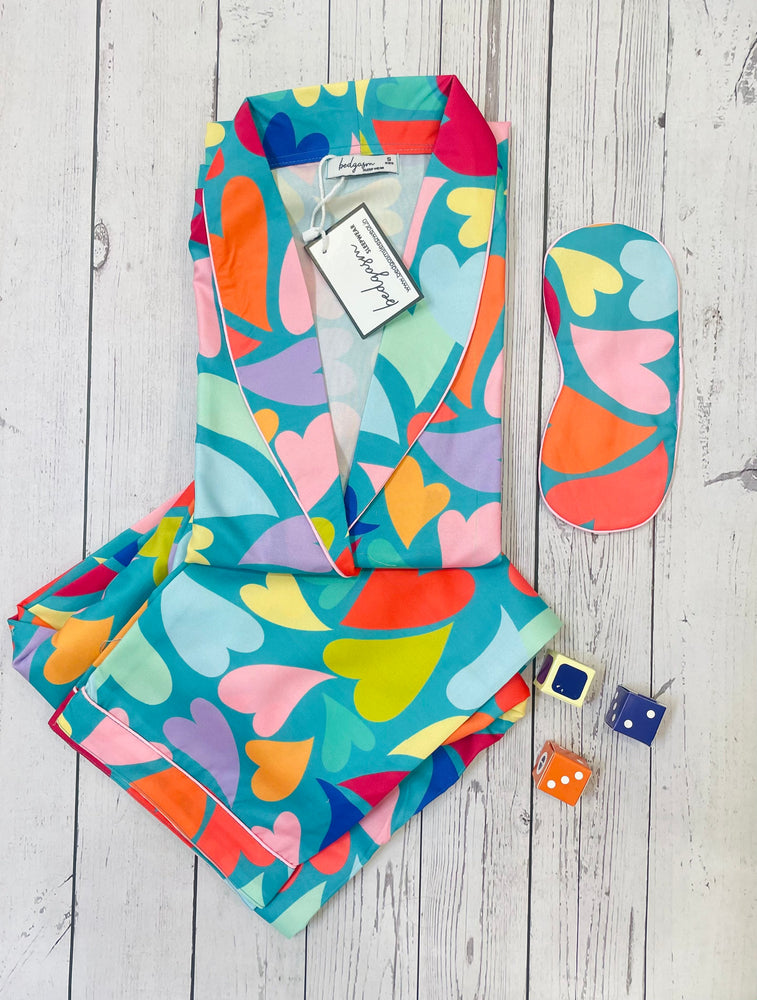 Load image into Gallery viewer, All Hearts Nightwear Set