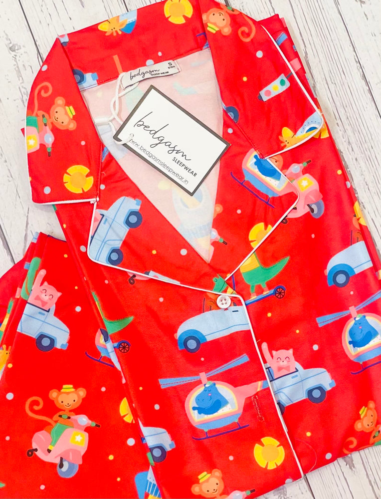 Load image into Gallery viewer, Chasing Cars Nightwear Set