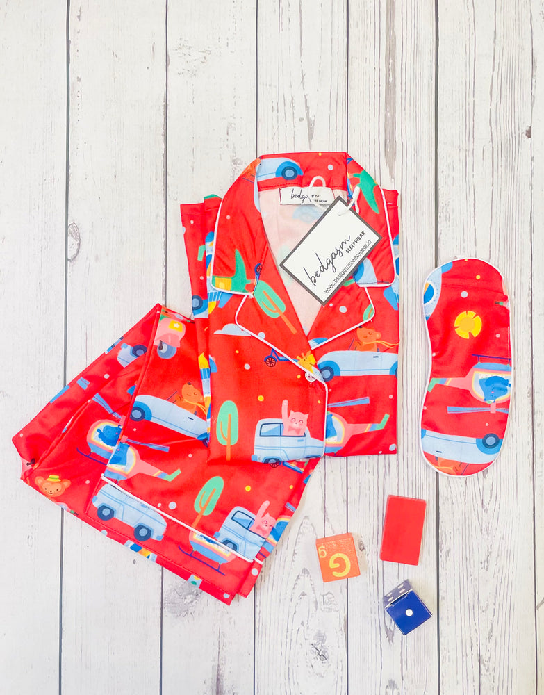 Load image into Gallery viewer, Chasing Cars Nightwear Set