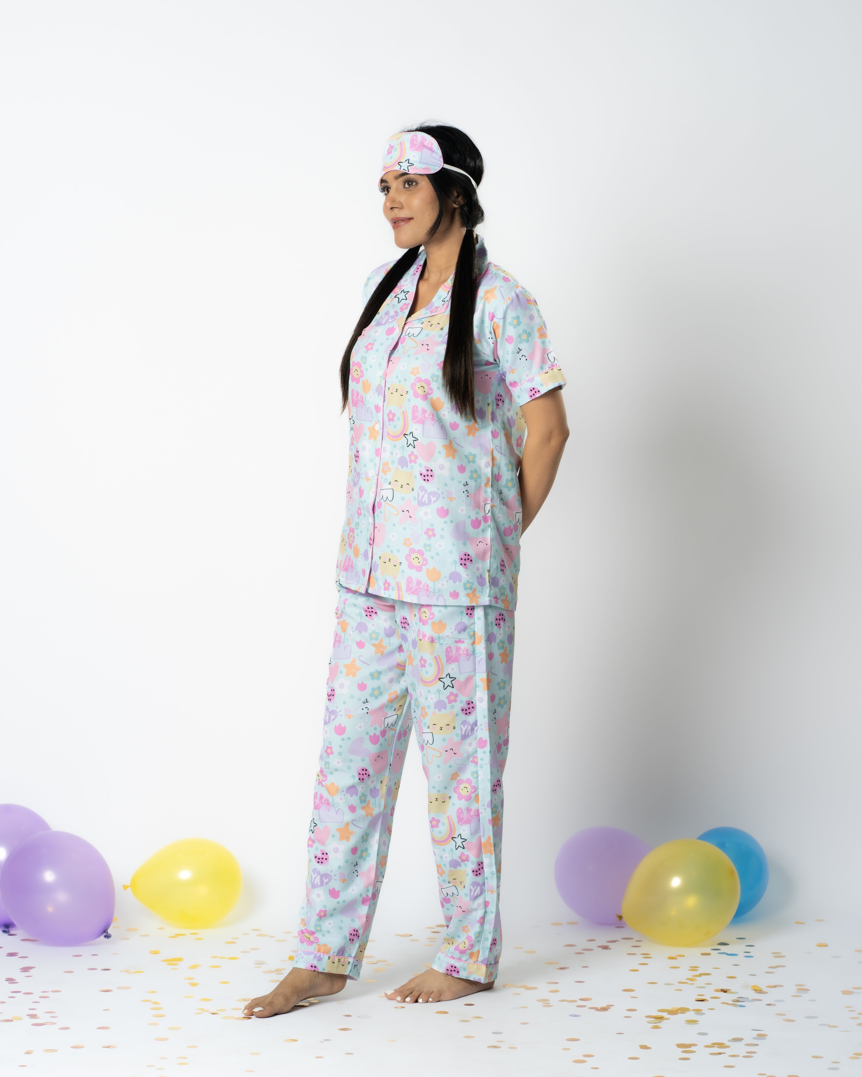 Dreamland Whimsy Women Nightwear Set