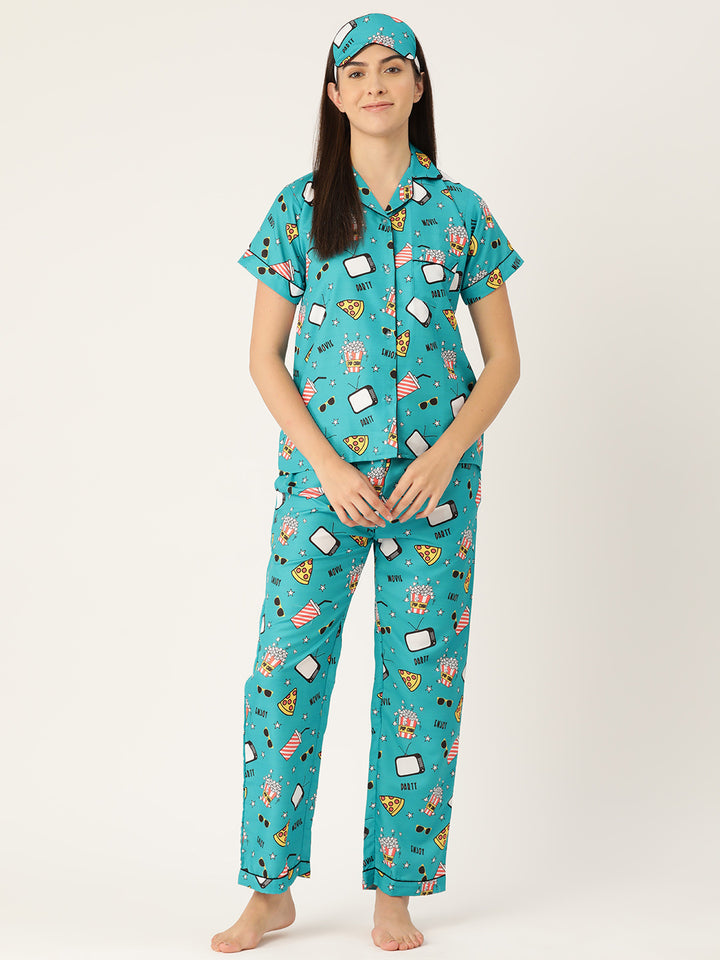 Movie Popcorn Nightwear Set