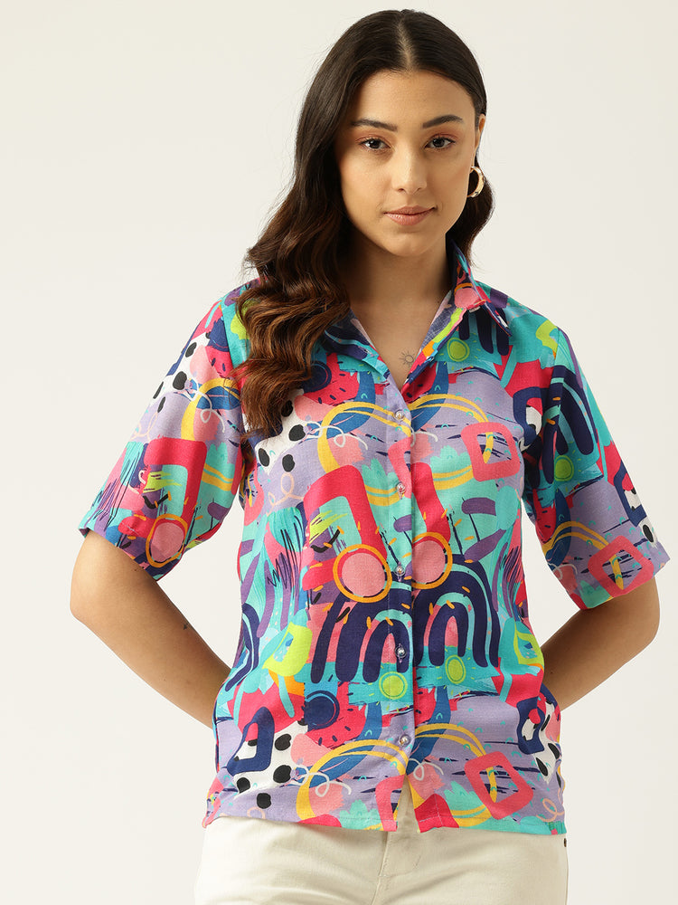 Load image into Gallery viewer, Electric Graffiti Shirt
