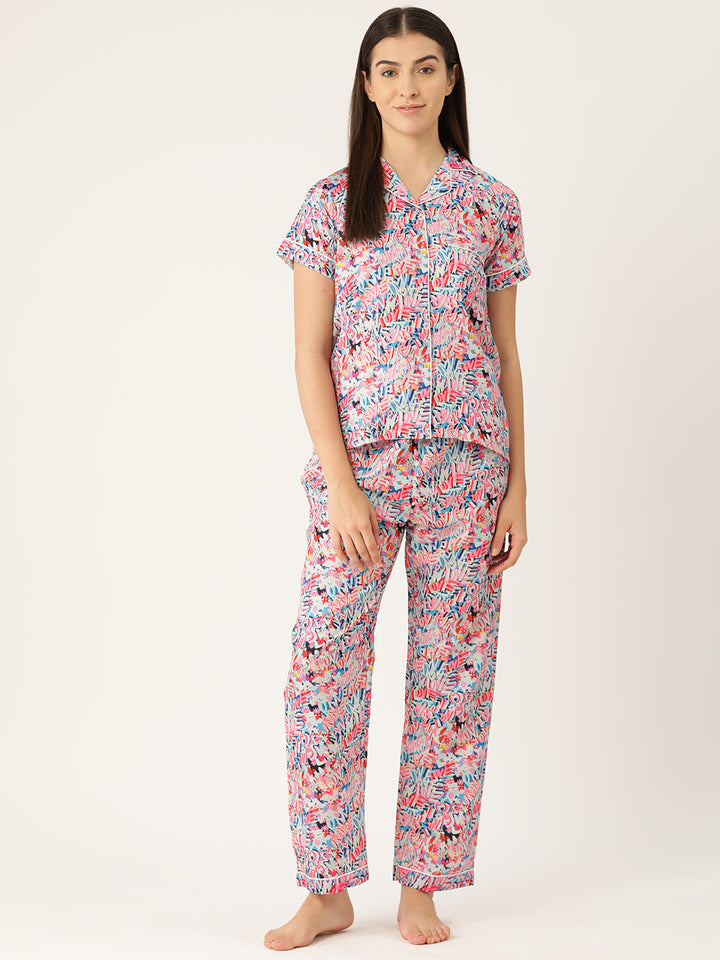 Graffiti Nightwear Set