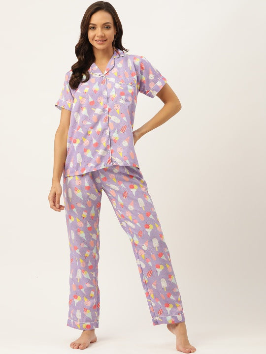 Sundae Bar Women Nightwear Set