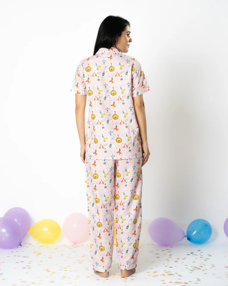 Jungle Bash Couple Nightwear Set