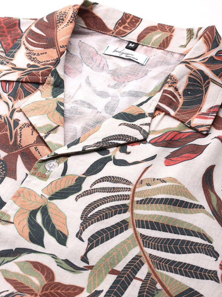 Tropical Tapestry Summer Shirt