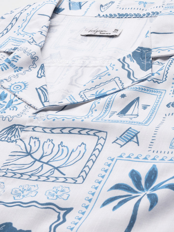 Wave Sketch Summer Shirt