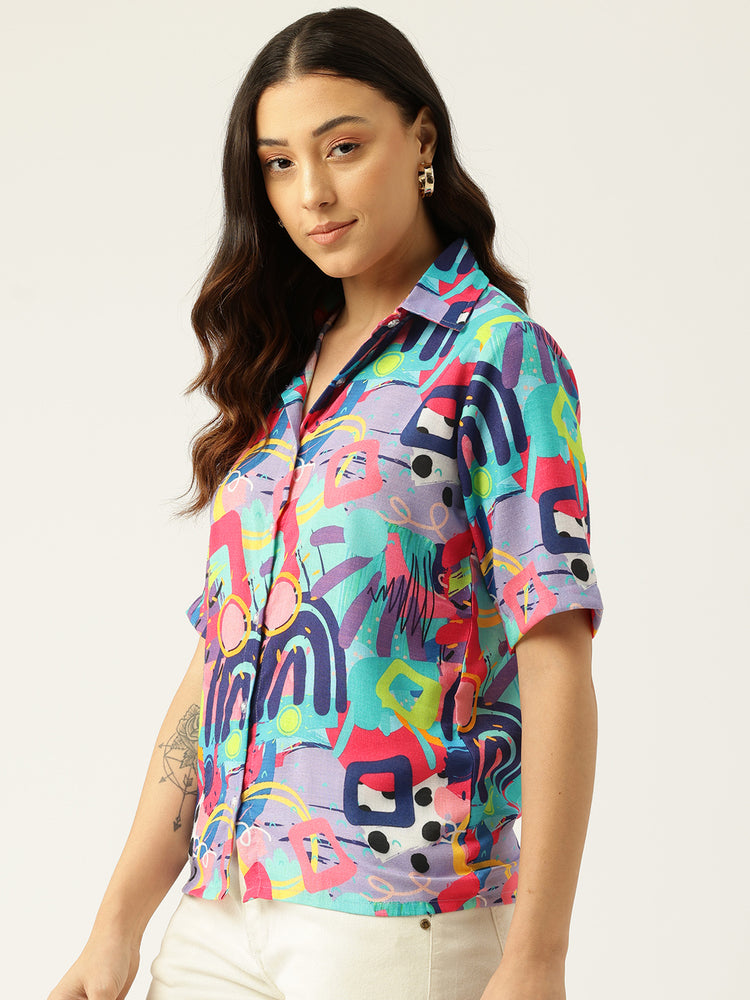 Load image into Gallery viewer, Electric Graffiti Shirt
