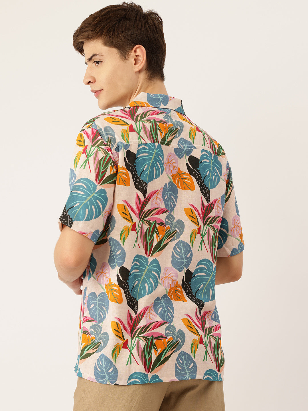 Lavender Breeze Monstera Summer Shirt