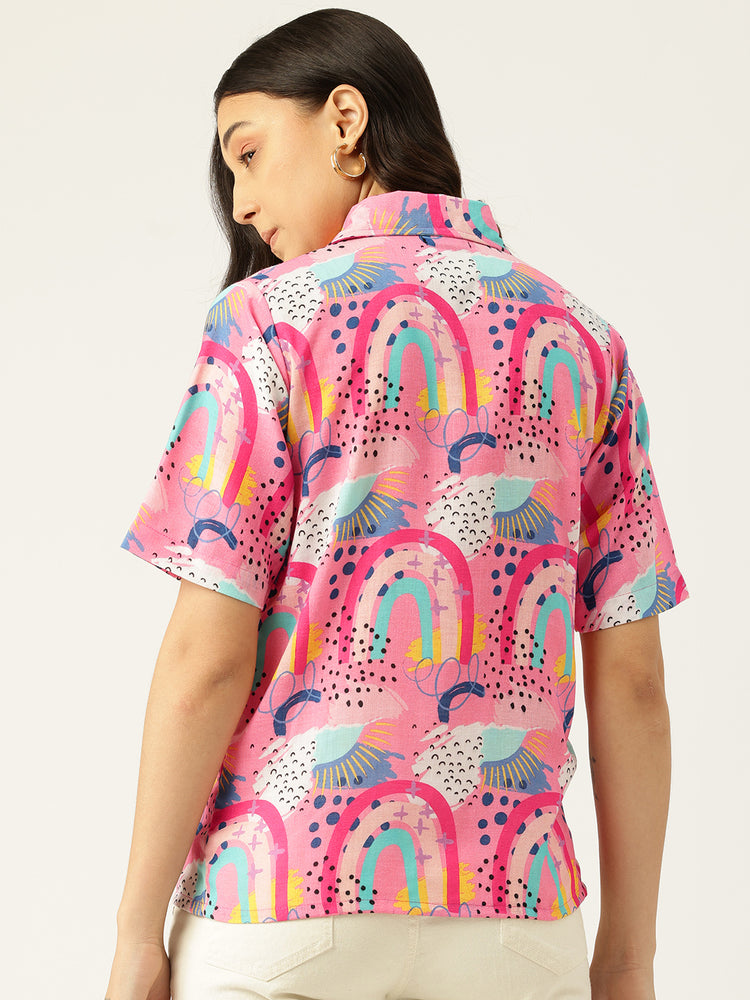 Load image into Gallery viewer, Pop Art Rainbow Shirt
