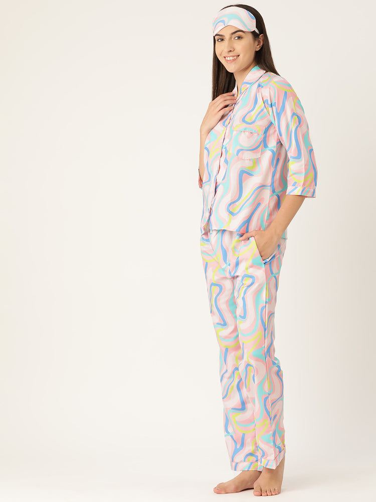 Load image into Gallery viewer, Swirl Nightwear Set
