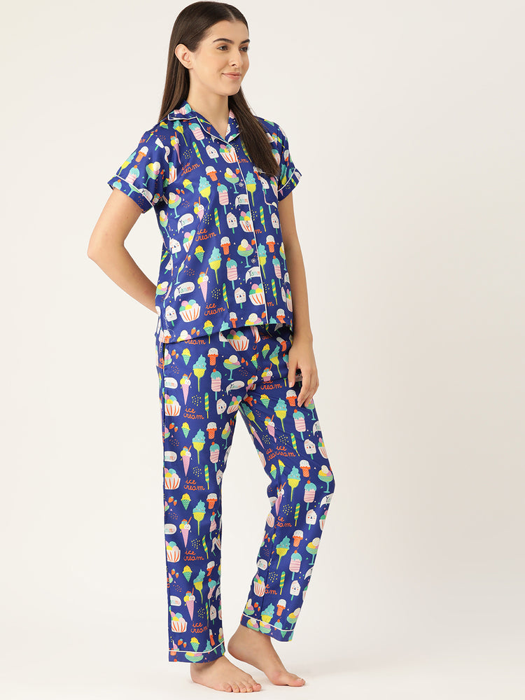 Load image into Gallery viewer, Ice-cream Sundae - Pajama Set Nightwear Set
