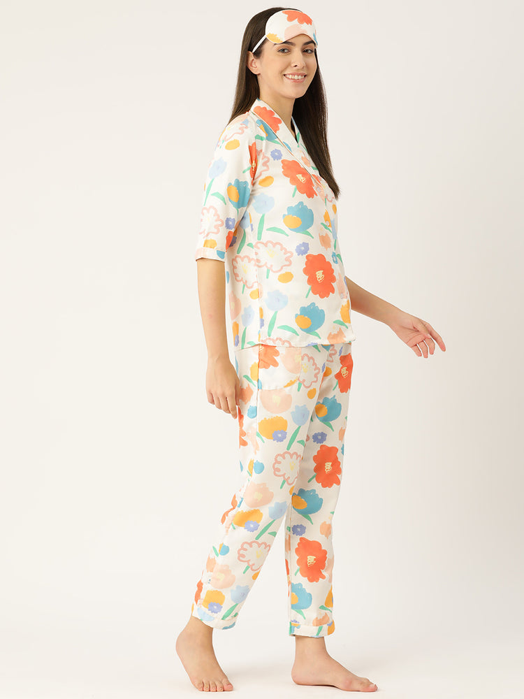 Load image into Gallery viewer, Life is a Flower Nightwear Set
